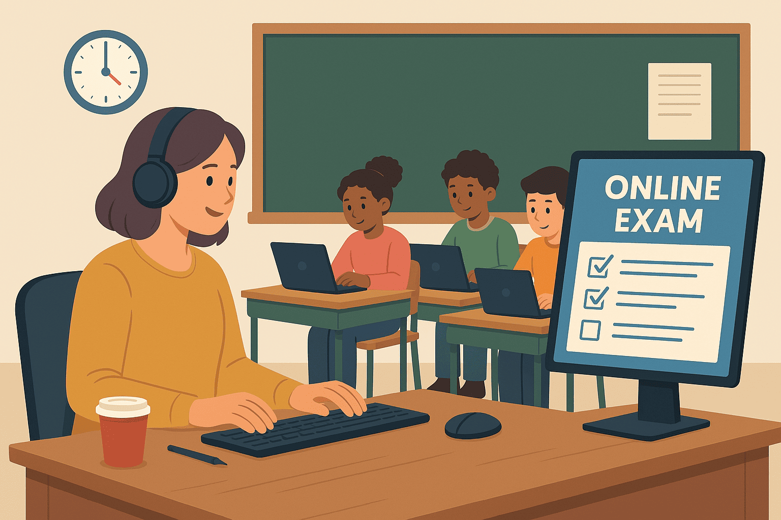 63-Online Exam Checking